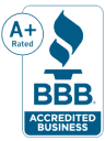 Better Business Bureau accreditation badge